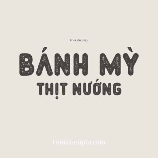 Font Việt hóa 1FTV VIP Plopin Rough