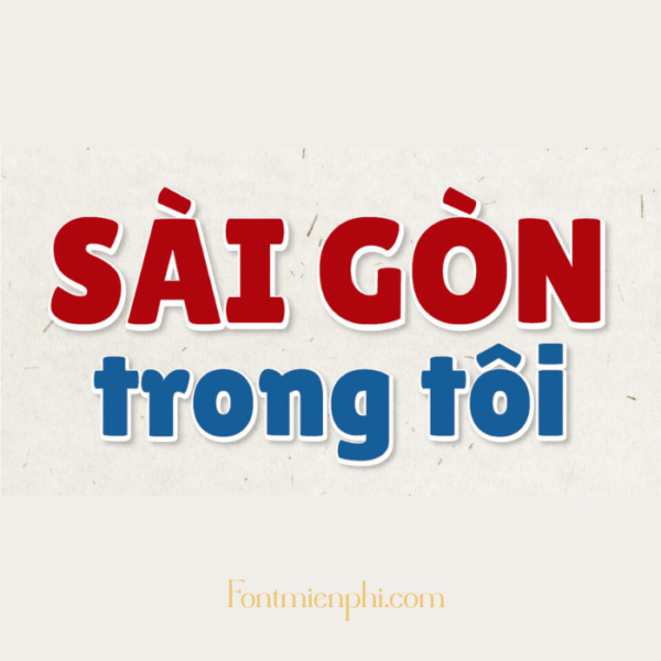Font Việt hóa 1FTV VIP Lilita One