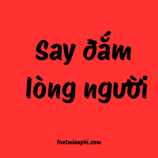 Font Protest Riot Font việt hóa tiếng Việt