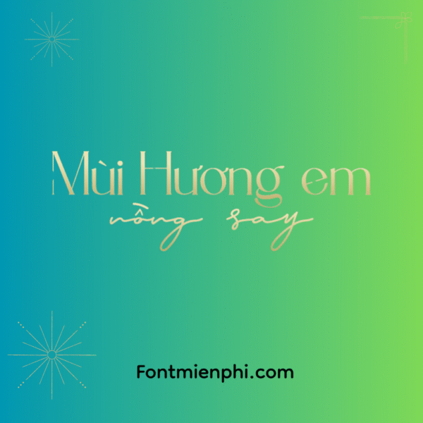Font Việt hóa 1FTV VIP Borish , Font bất động sản, font spa thẩm mỹ
