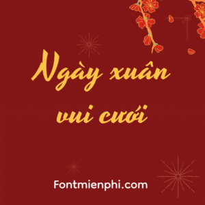 Font Việt hóa 1FTV VIP Yesteryear ,font Việt hóa tết