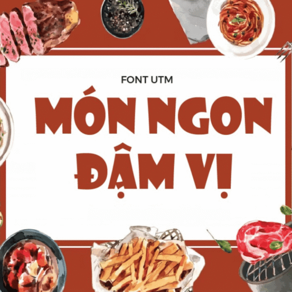 Việt hóa font UTM Showcard