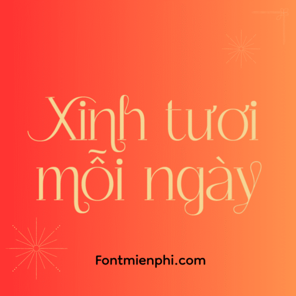 Font Việt hóa 1FTV VIP Fairyland