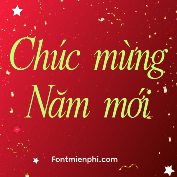 Font tết