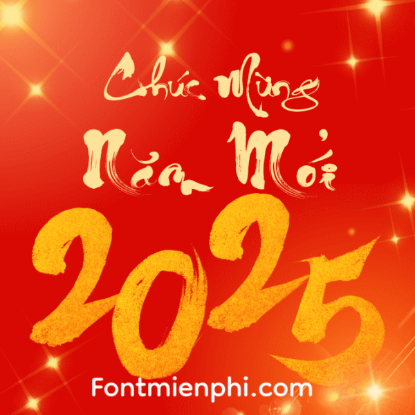 Font thư pháp Thành Công ,font Tết
