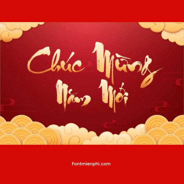 Font thư pháp UTM Thư Pháp Thiên Ân ,font Tết