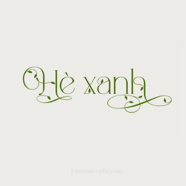 Font Việt hóa Mallong Regular