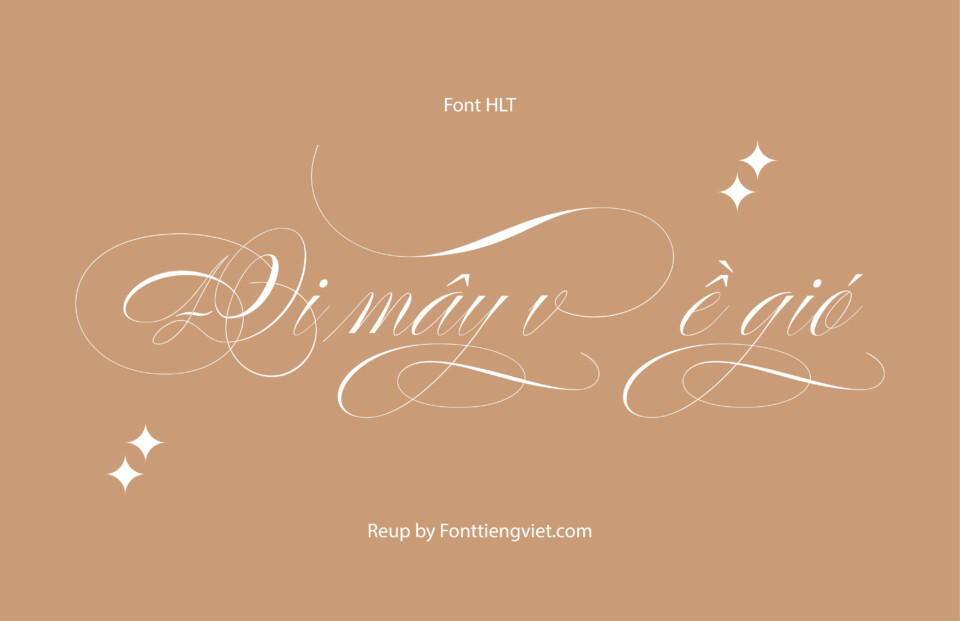 Font Việt hóa HLT Poem Script Pro