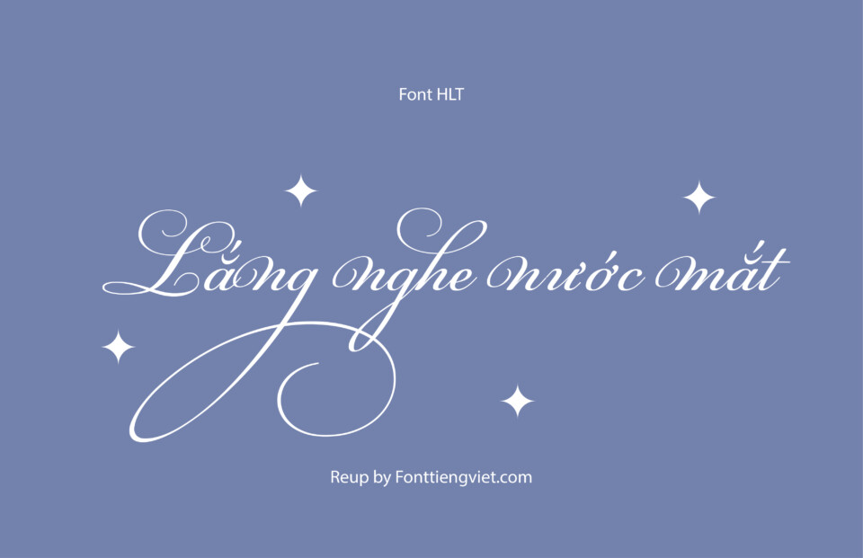 Font Việt hóa HLT PF Champion Script Pro