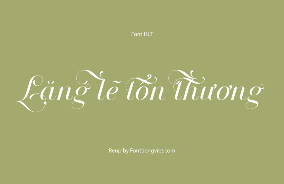 Font Việt hóa HLT Breathe Pro