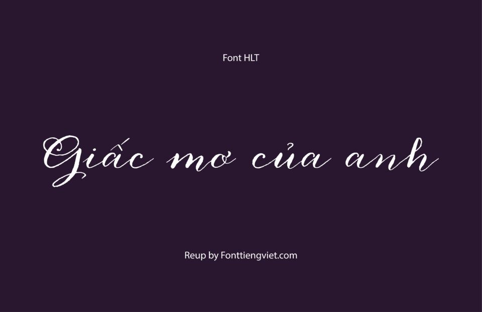 Font Việt hóa HLT Anna Clara