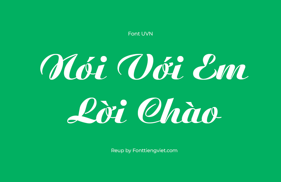 Font Việt Hóa SFU Ariston