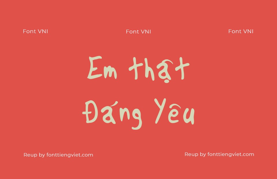 Font Việt hoá VNI Viettay