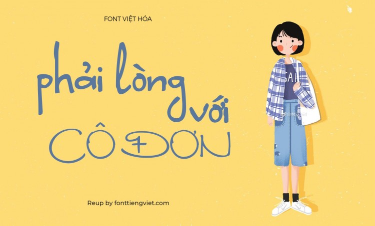 Font việt hóa MTD Brunette