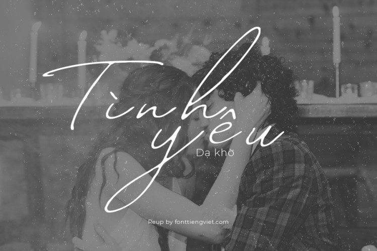 Font việt hoá MTD William Letter