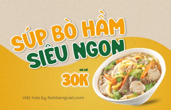 Font Việt hóa 1FTV VIP Super Boys