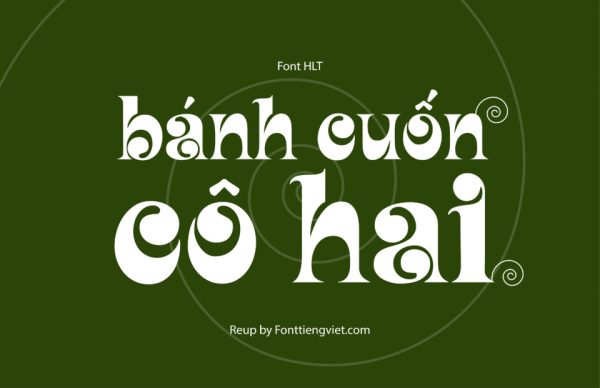 Font Việt hóa HLT Jojo