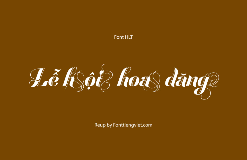 Font Việt hóa HLT Festival Scrip tPro 1 Font Việt hóa HLT Festival Scrip tPro