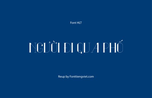 Font Việt hóa HLT Vindeco