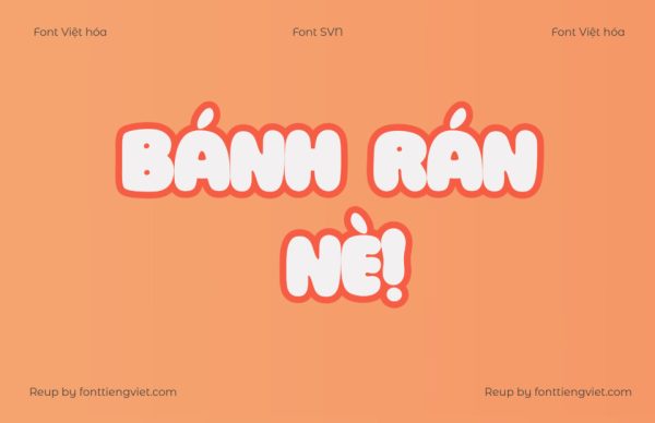 Font Việt hóa SVN Ziclets