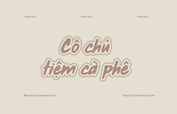 Font Việt hóa SVN Rush Hour
