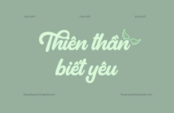 Font Việt hóa SVN Paula Natalie