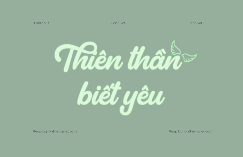 Font Việt hóa SVN Paula Natalie 1 Font Việt hóa SVN Paula Natalie