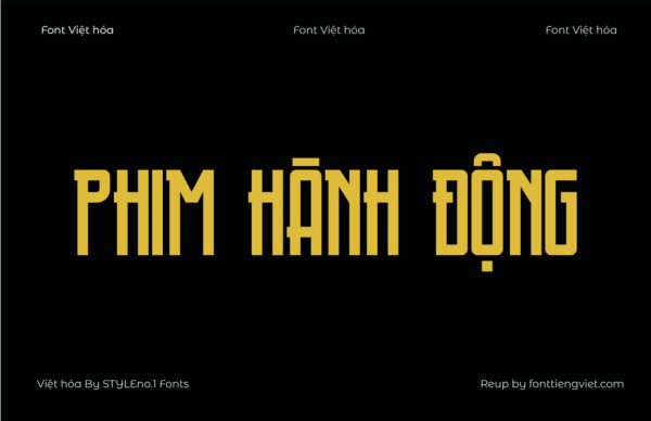 Font Việt hóa SVN Fontaine