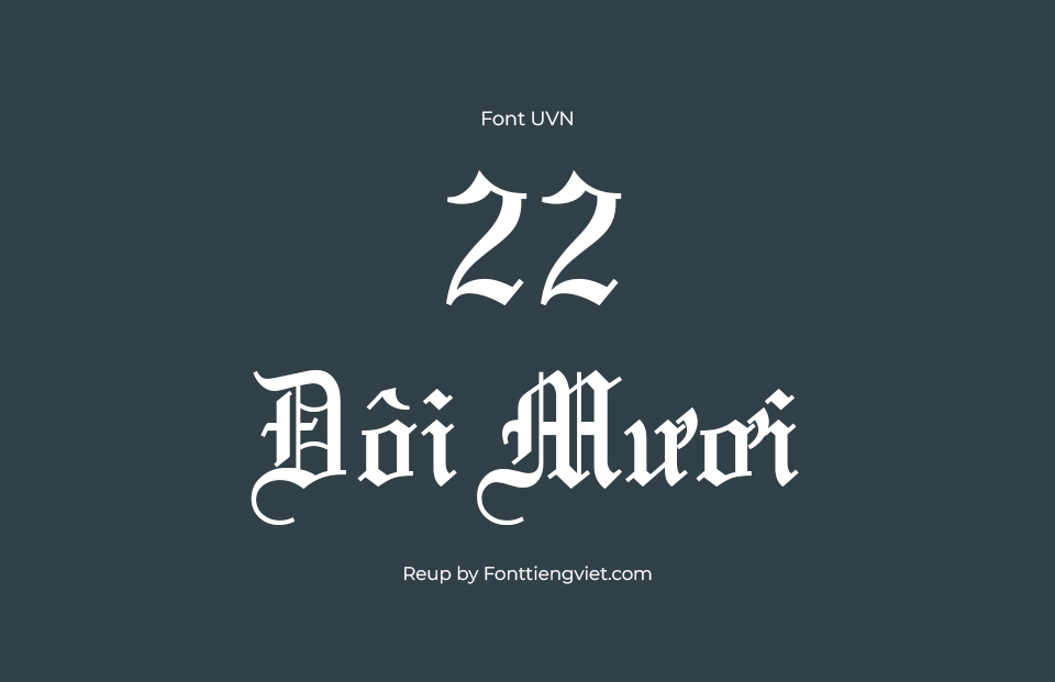 Font Việt Hóa UVN Dam Cuoi Hep 1 Font Việt Hóa UVN Dam Cuoi Hep