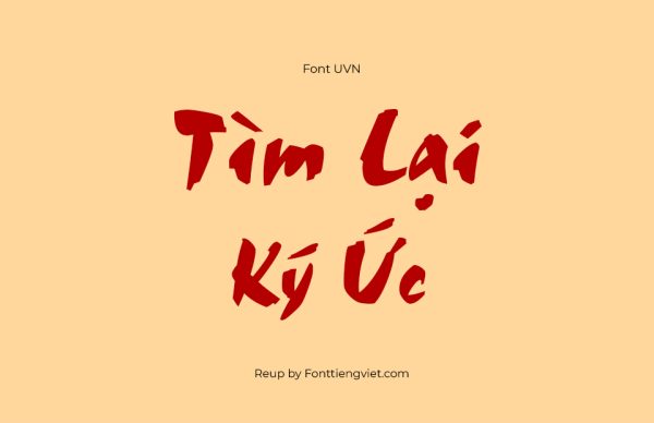 Font Việt Hóa UVN Thang Vu