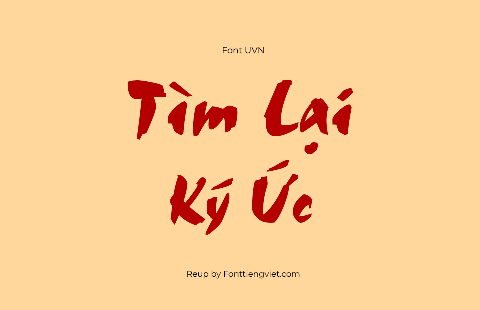 Font Việt Hóa UVN Thang Vu 1 Font Việt Hóa UVN Thang Vu