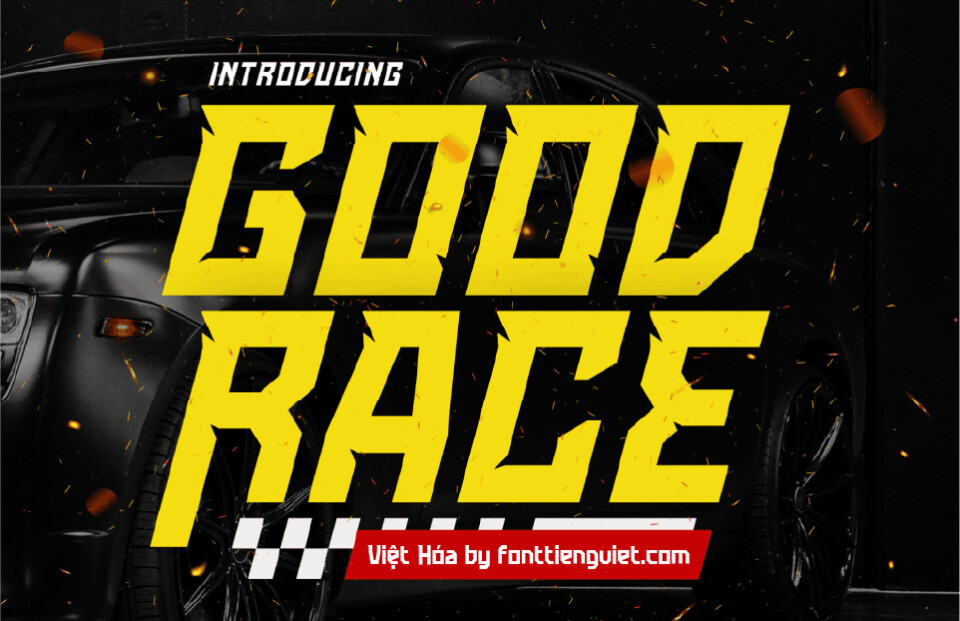 Font Việt hóa 1FTV Goodrace 1 Font Việt hóa 1FTV Goodrace