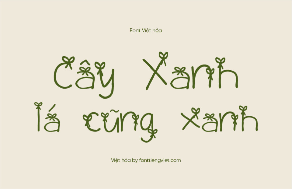 Font Việt hóa 1FTV Happy Christmas 1 Font Việt hóa 1FTV Happy Christmas