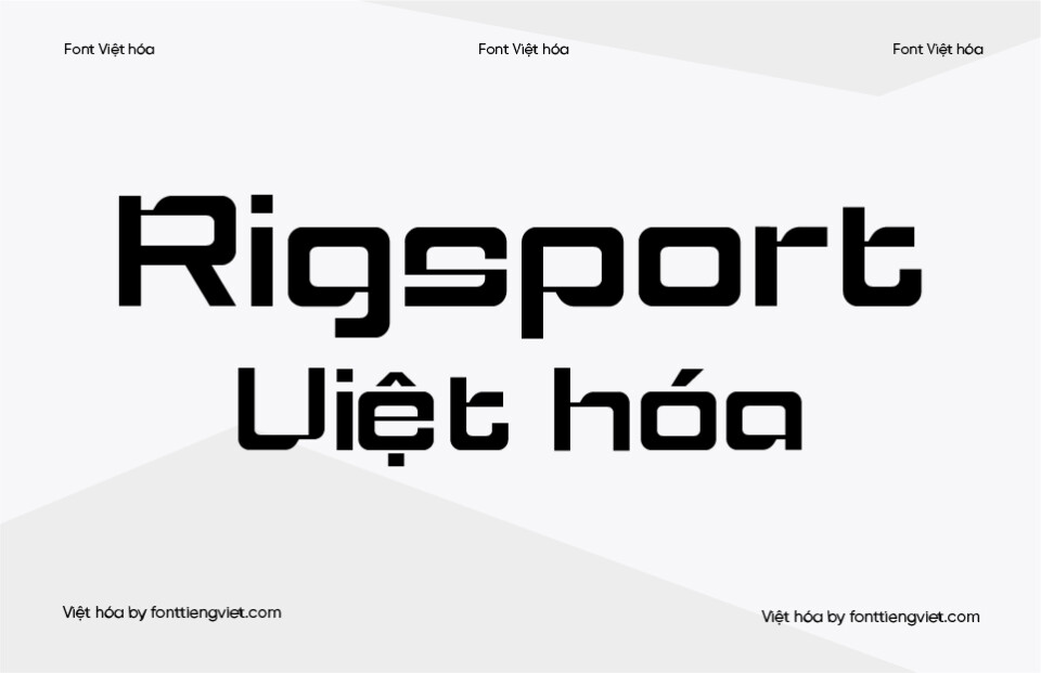 Font Việt hóa 1FTV Rigsport 1 Font Việt hóa 1FTV Rigsport
