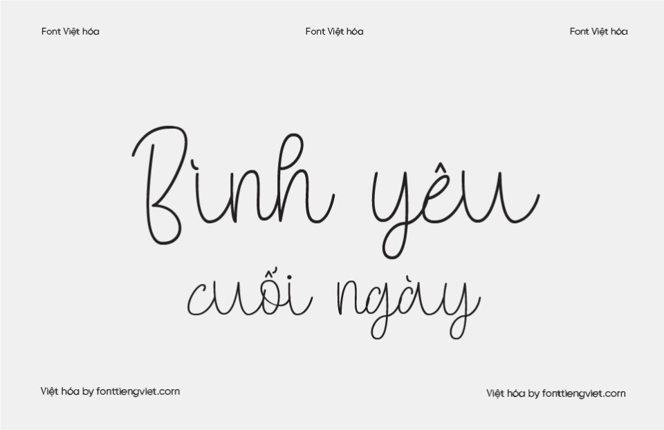 Font Việt hóa 1FTV VIP Autoscript