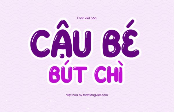 Font Việt hóa 1FTV VIP Balloon Dreams – Font bong bóng