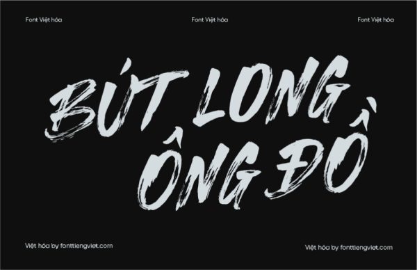 Font Việt hóa 1FTV VIP Bridgers Brush