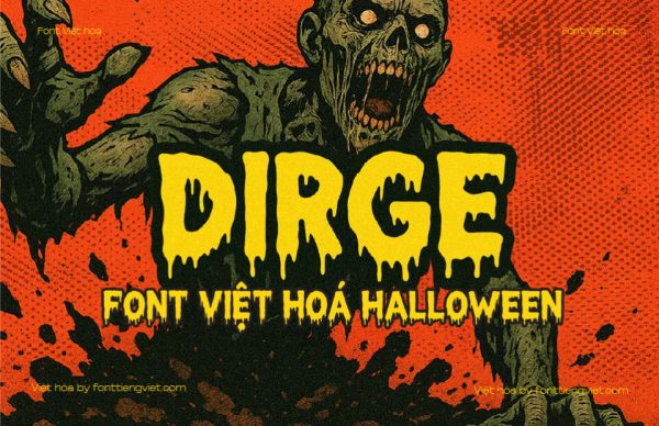 Font Việt hóa 1FTV VIP Dirge