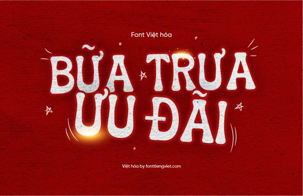 Font Việt hóa 1FTV VIP Fruits Delight