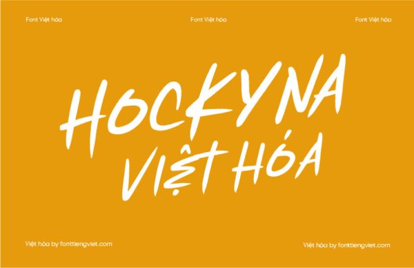 Font Việt hóa 1FTV VIP Hockyna