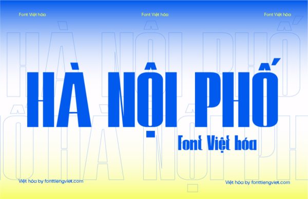 Font Việt hóa 1FTV VIP Mordie