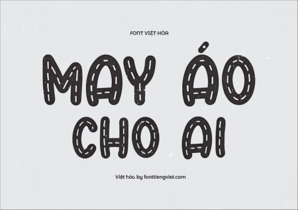 Font Việt hóa 1FTV VIP Sugar Donut Line