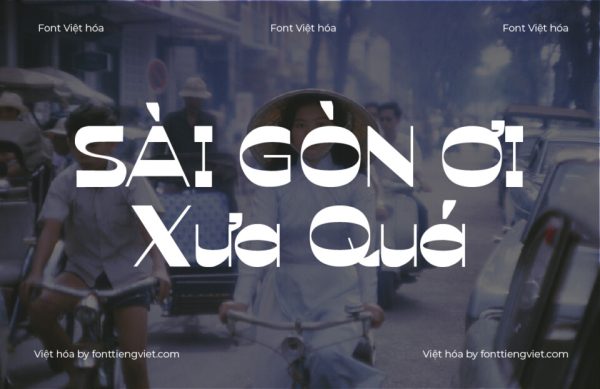 Font Việt hóa 1FTV VIP Thomeo