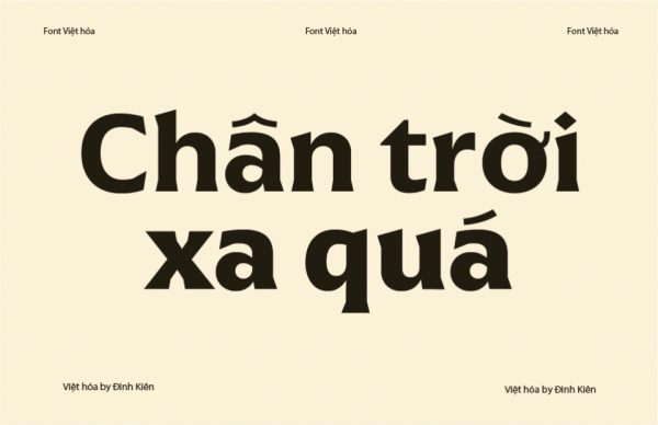Font Việt hoá UTM LEO XIV