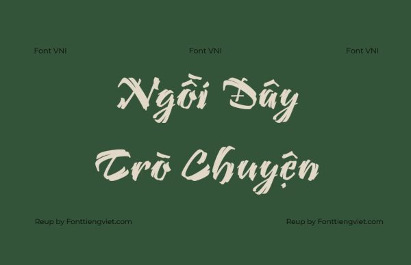 Font Việt hoá VNI 27 Bendigo