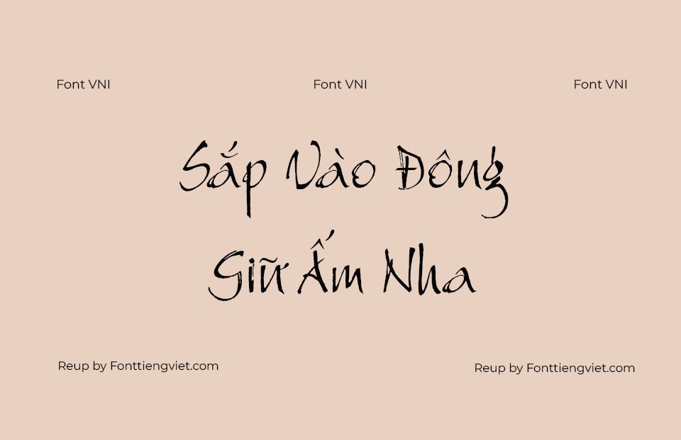 Font Việt hoá VNI 29 BrushMe 1 Font Việt hoá VNI 29 BrushMe