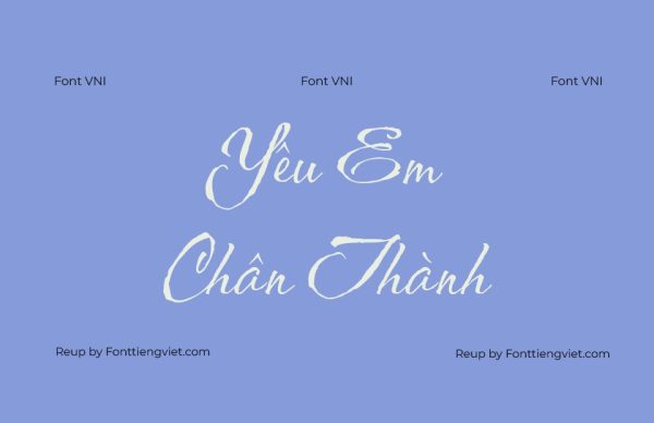 Font Việt hoá VNI 30 ShishoniBrush