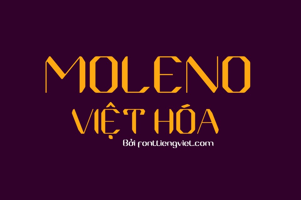 Font việt hóa 1FTV Moleno 1 Font việt hóa 1FTV Moleno