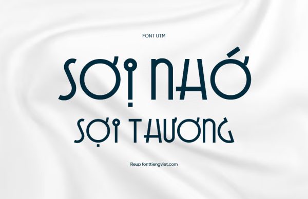 Font Việt hóa UTM Gradoo