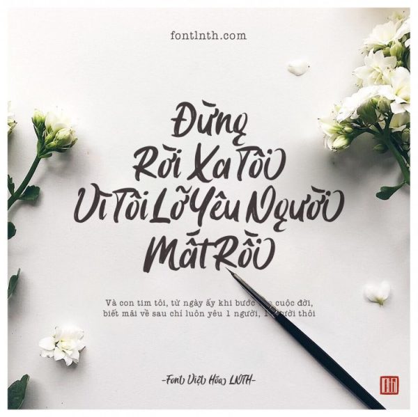 Font việt hóa LNTH Cabron